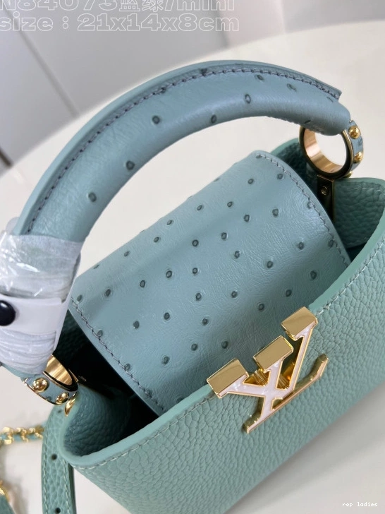 Cheap CAPUCINES VUITTON LOUIS MINI-22*12*8CM 0812